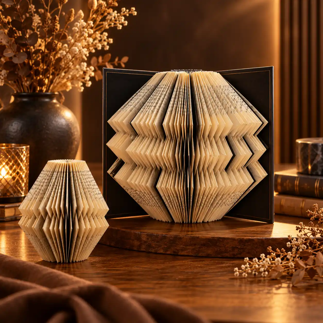Escultura premium en libro